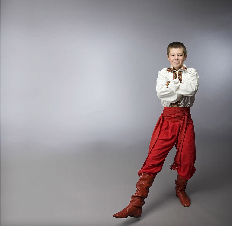 Max Dolbinin, 10, who is performing at the Russian-American Cultural Festival, is a student at the Slavic Christian Academy in Vancouver.