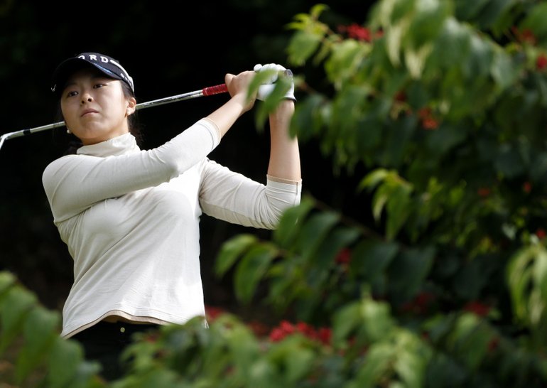 M.J Hur, left, and Cristie Kerr won the LPGA Safeway Classic in 2009 and 2008 respectively.