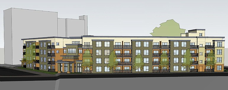 Construction is expected to start later this year on the planned $14.7 million Vista Court Senior Housing apartment complex, which will bring low-income apartments to West 14th and Esther streets in downtown Vancouver.