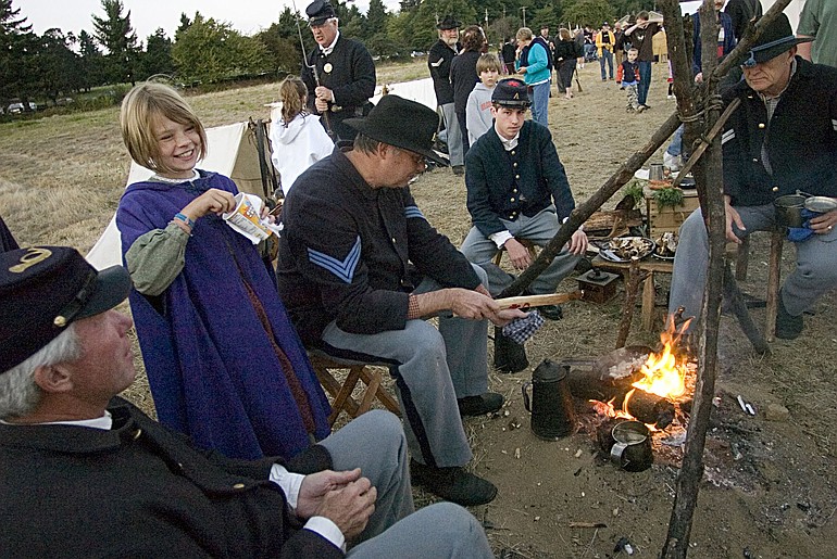 The Campfires &amp; Candlelight event offers a glimpse of Fort Vancouver history.