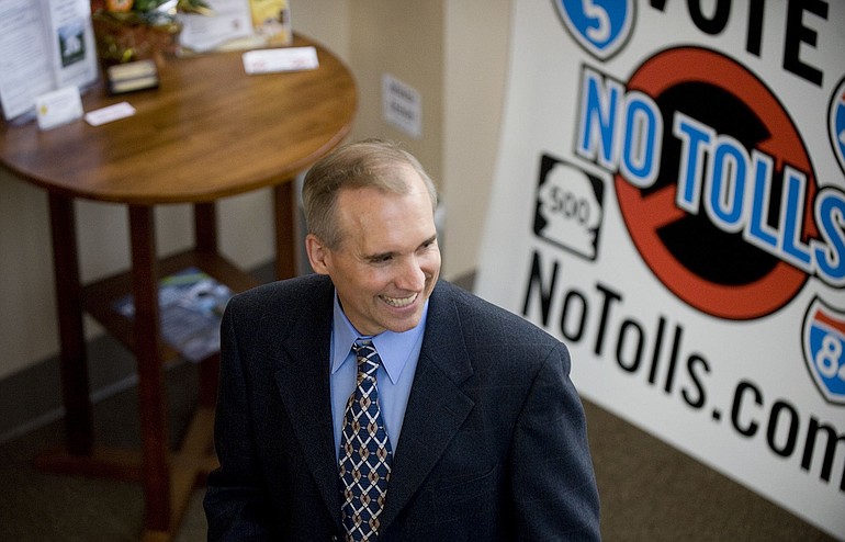 Technology entrepreneur David Madore, a self-made millionaire, has emerged in the past few months to fund both his NoTolls.com political action committee and 10 candidates who are against tolling and light rail on the Columbia River Crossing.