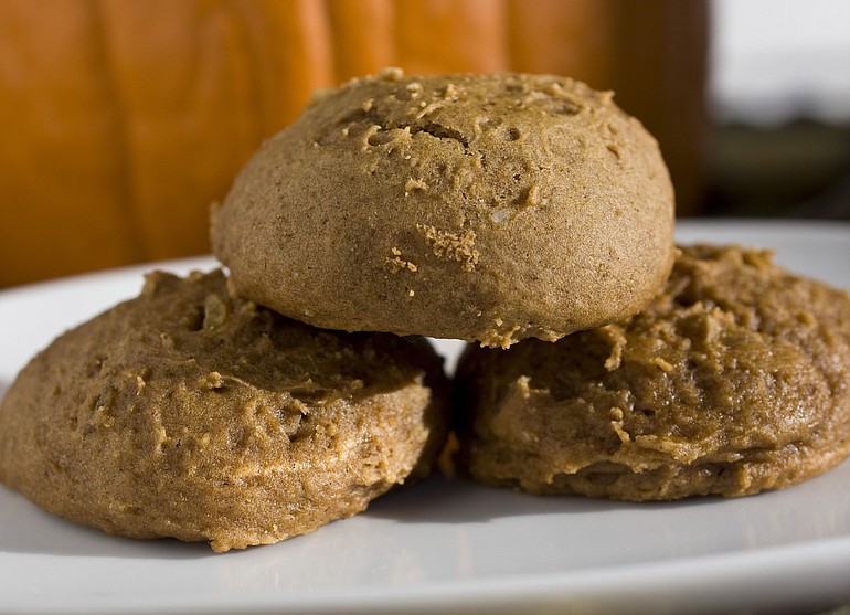 Pumpkin Double-Ginger Cookies.