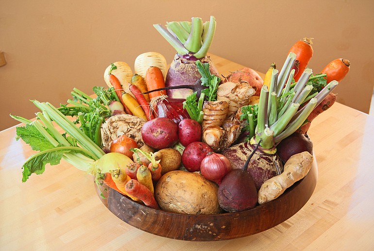 Root vegetables will now be appearing at farmers markets and on local menus.