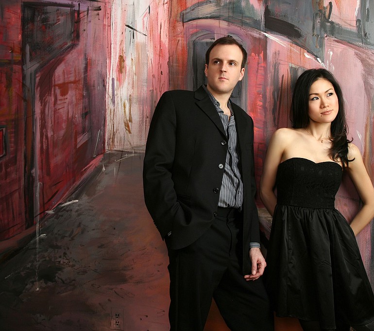 Alex Alguacil and Yukiko Akagi are featured soloists at this weekend's Vancouver Symphony offering: Poulenc's Concerto for Two Pianos.