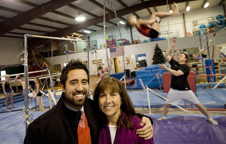 Eric Tamayo donated a kidney to his mother Rachel Tamayo, gymnastics coach for Heritage High.