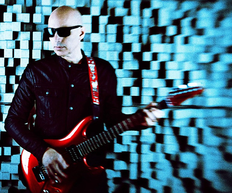 Revered rock guitarist Joe Satriani will perform with his band Jan.