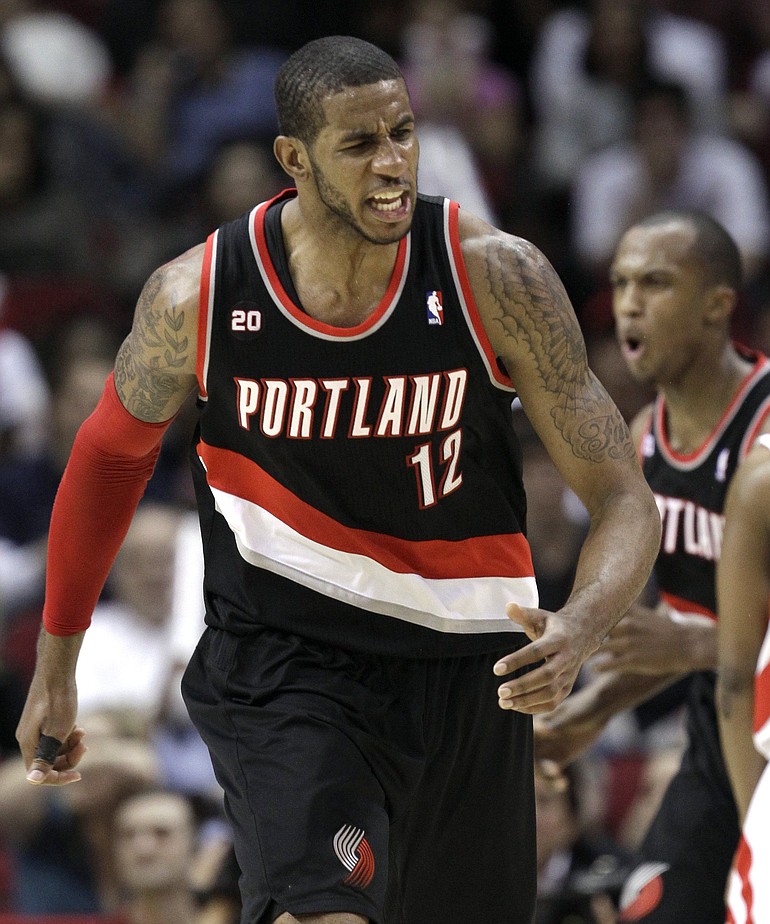 With Brandon Roy injured, LaMarcus Aldridge has stepped up his play and become the Blazers' go-to guy.