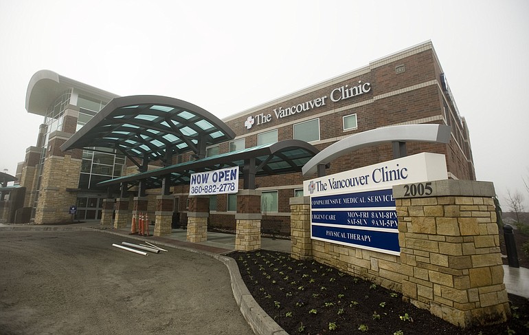 The Vancouver Clinic had an open house Wednesday at its new, $12 million building in 
Battle Ground.