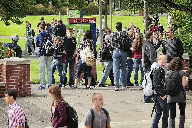 Clark College has seen record enrollment the past two years fill its main Vancouver campus and branch campuses in East Vancouver and Salmon Creek.