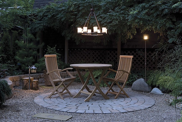 A trend toward creating &quot;outdoor rooms&quot; has greatly increased lighting options for homeowners who want to stay outside after the sun sets.