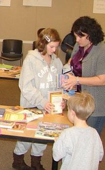 Around 123 people came to the Camas Public Library Book Swap for Kids and Teens on March 19.