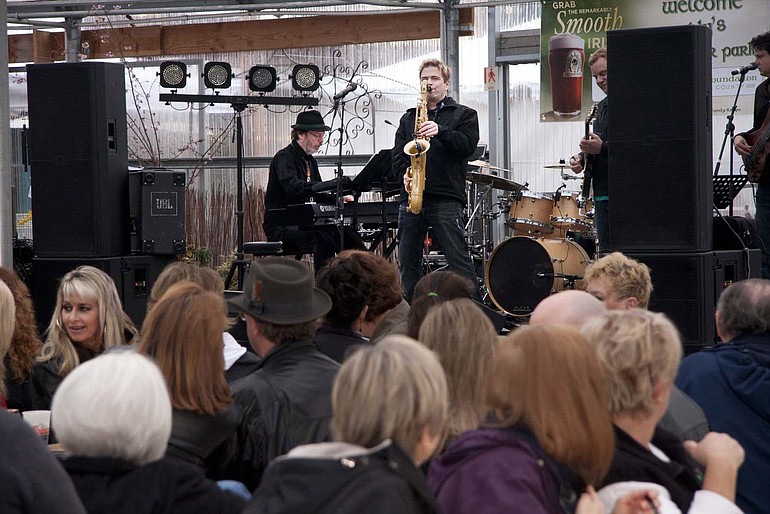 The Patrick Lamb Band played to a full house at the St.