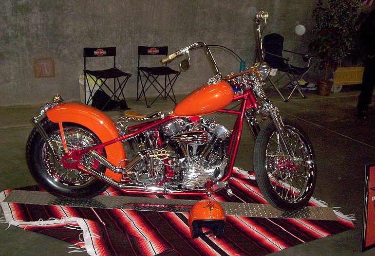 The Grand National Champion Drag Motorcycle will be on display at the Motorcycle Mountain Jam on April 16 at the Clark County Events Center at the Fairgrounds.