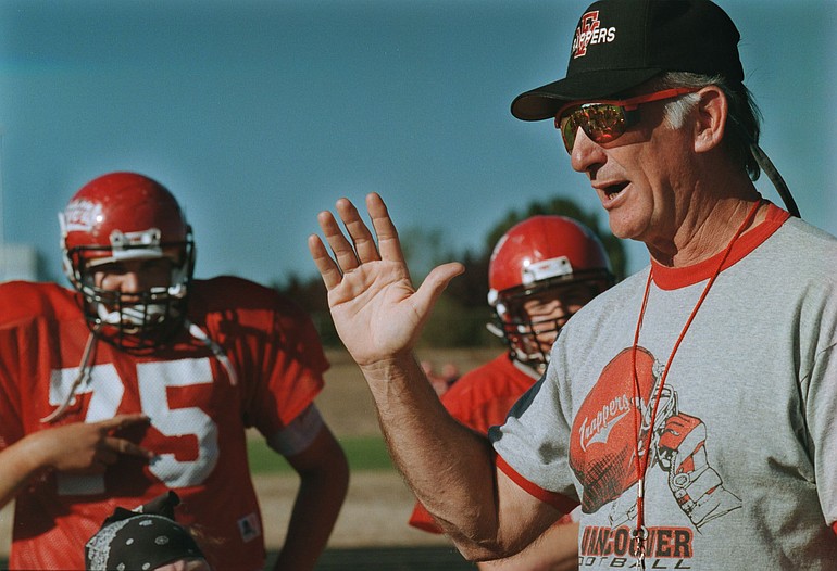 Fort Vancouver head football coach Gary Boggs coached the Trappers for 34 seasons.