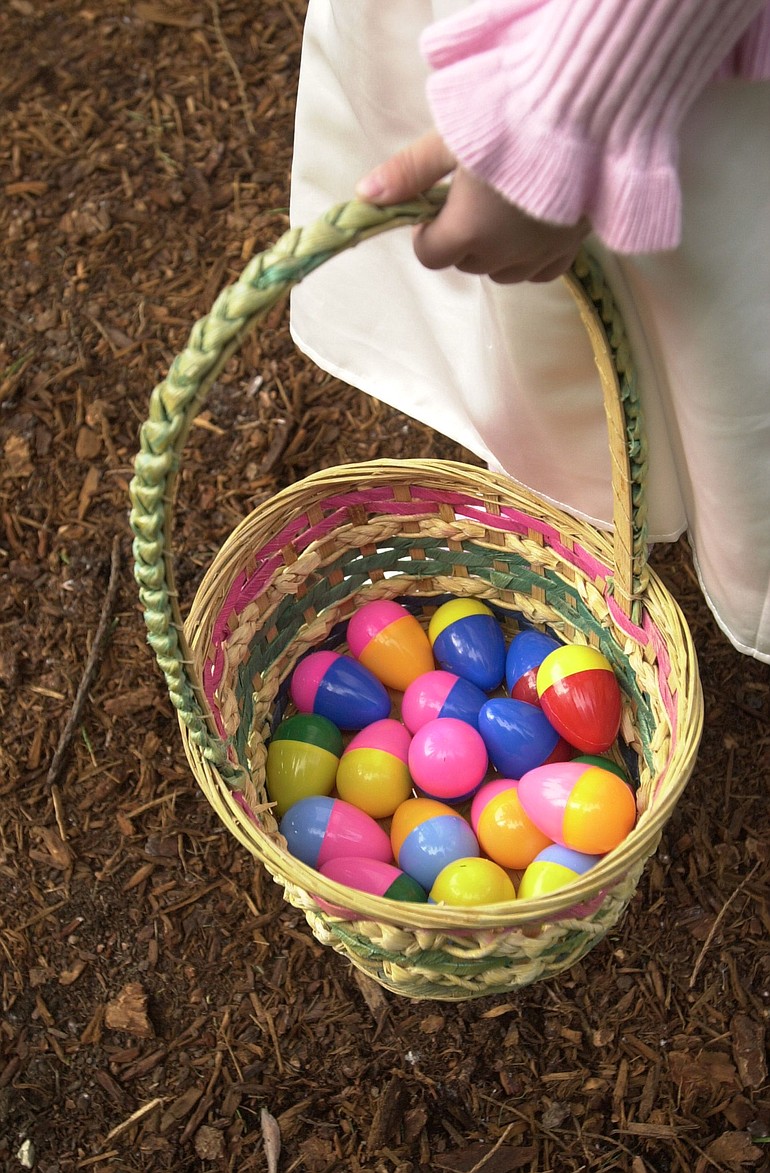 Easter egg hunts abound this weekend.