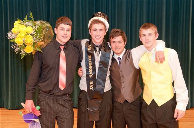 Hudson's Bay senior Will Dow was crowned Mr. Hudson's Bay 2011.