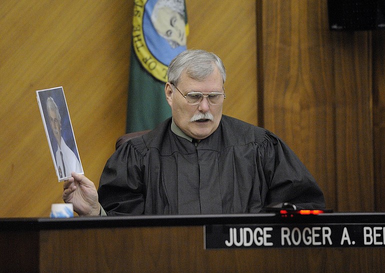 Judge Roger Bennett  in 2010.