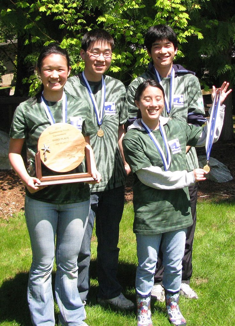 Union High School took third place in the Washington State Envirothon.