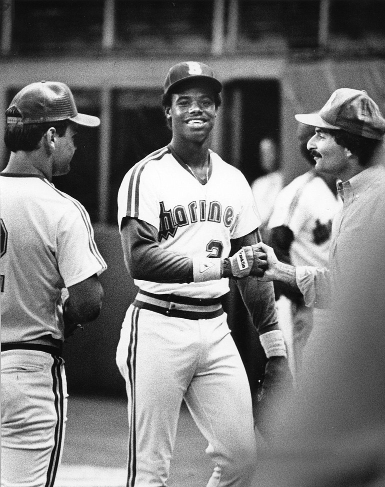 Ken Griffey Jr. began his professional career at the short-season Class A level with the Bellingham Mariners in 1987.