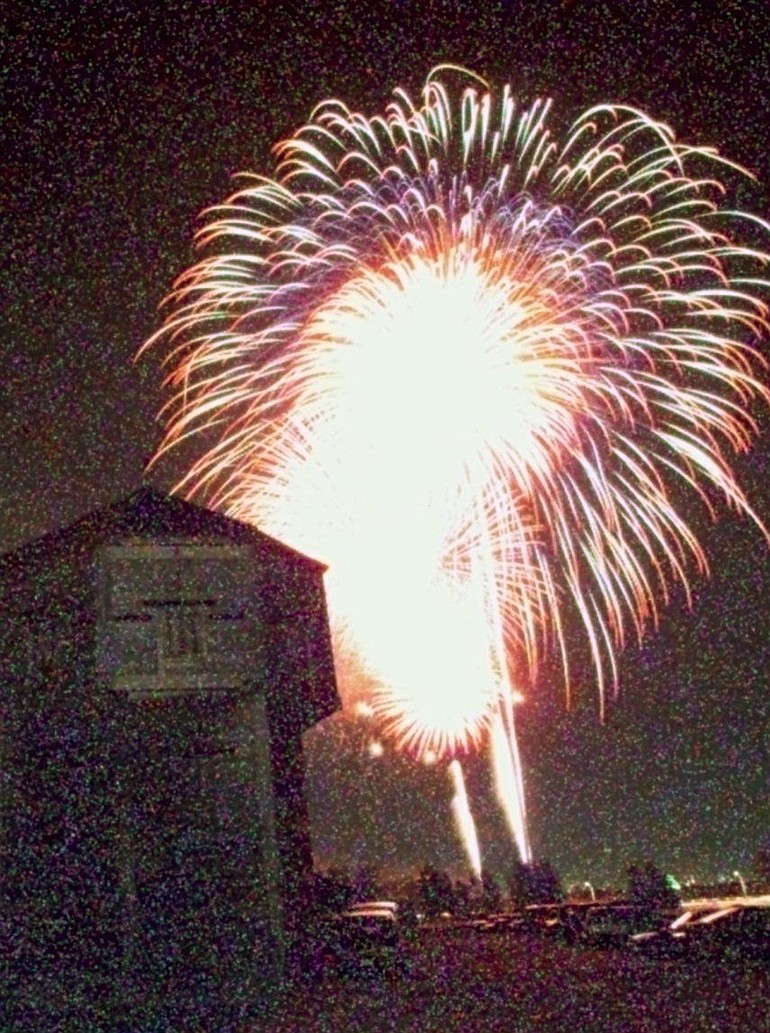 Fireworks at the Fort Vancouver National Historic Site will start July 4 at 10:05 p.m.