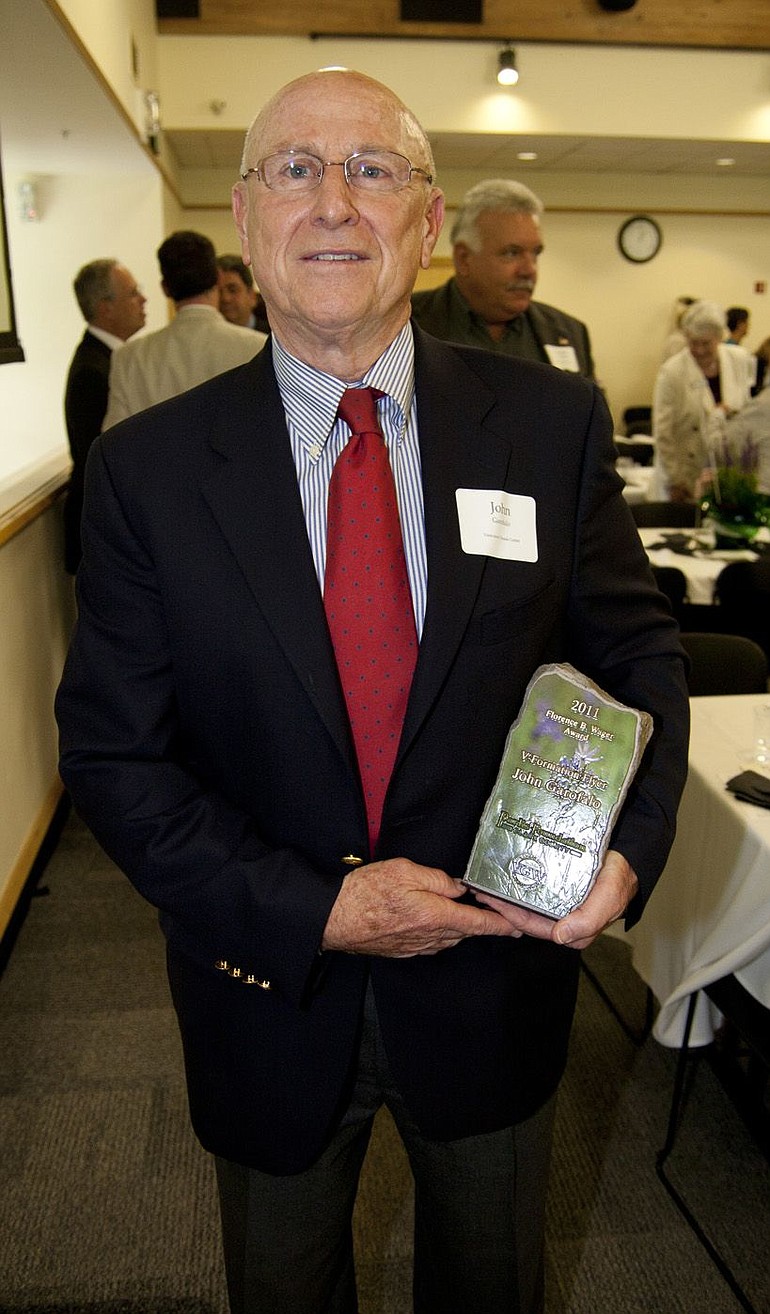 John Garofalo was awarded the 2011 V-Formation Flyer Award at the 2011 Parks Foundation Annual Luncheon.