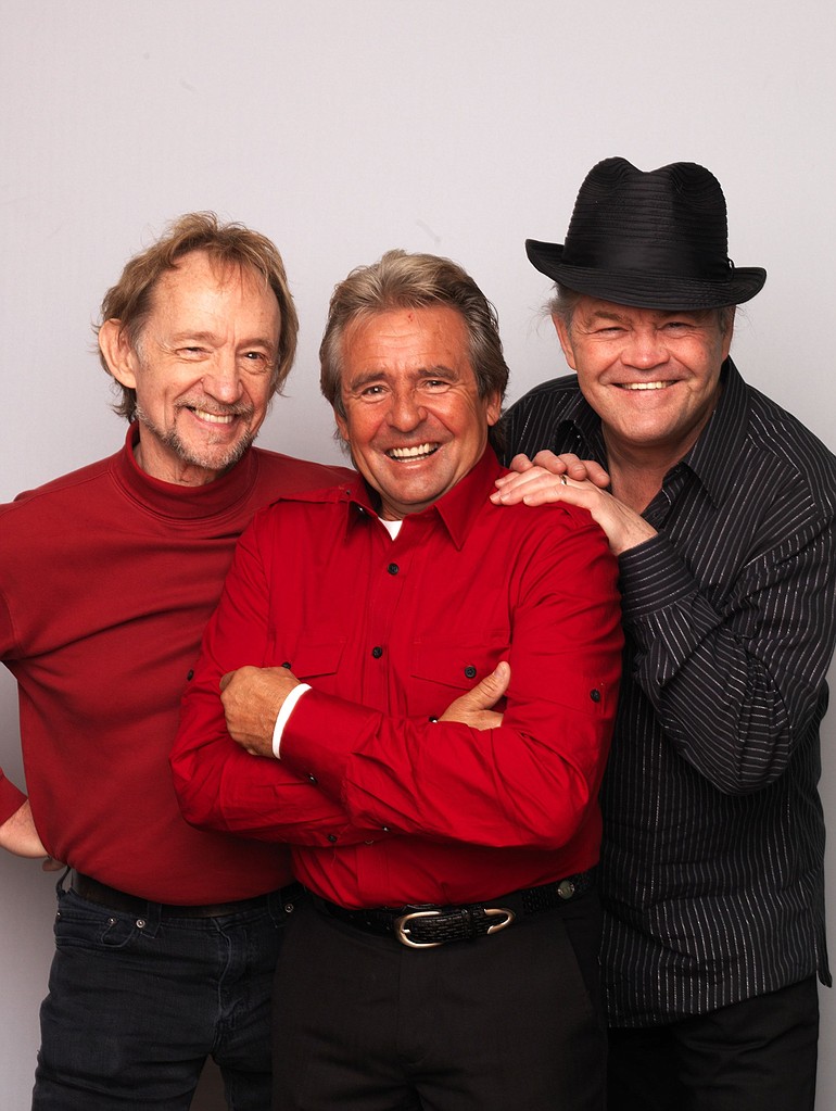 The Monkees are Peter Tork, from left, Davy Jones and Micky Dolenz.