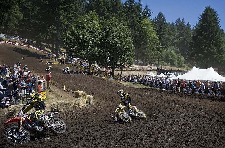 The Washougal MX Park track is celebrating its 40th year, and hosts the Lucas Oil AMA Pro Motocross series on Saturday.