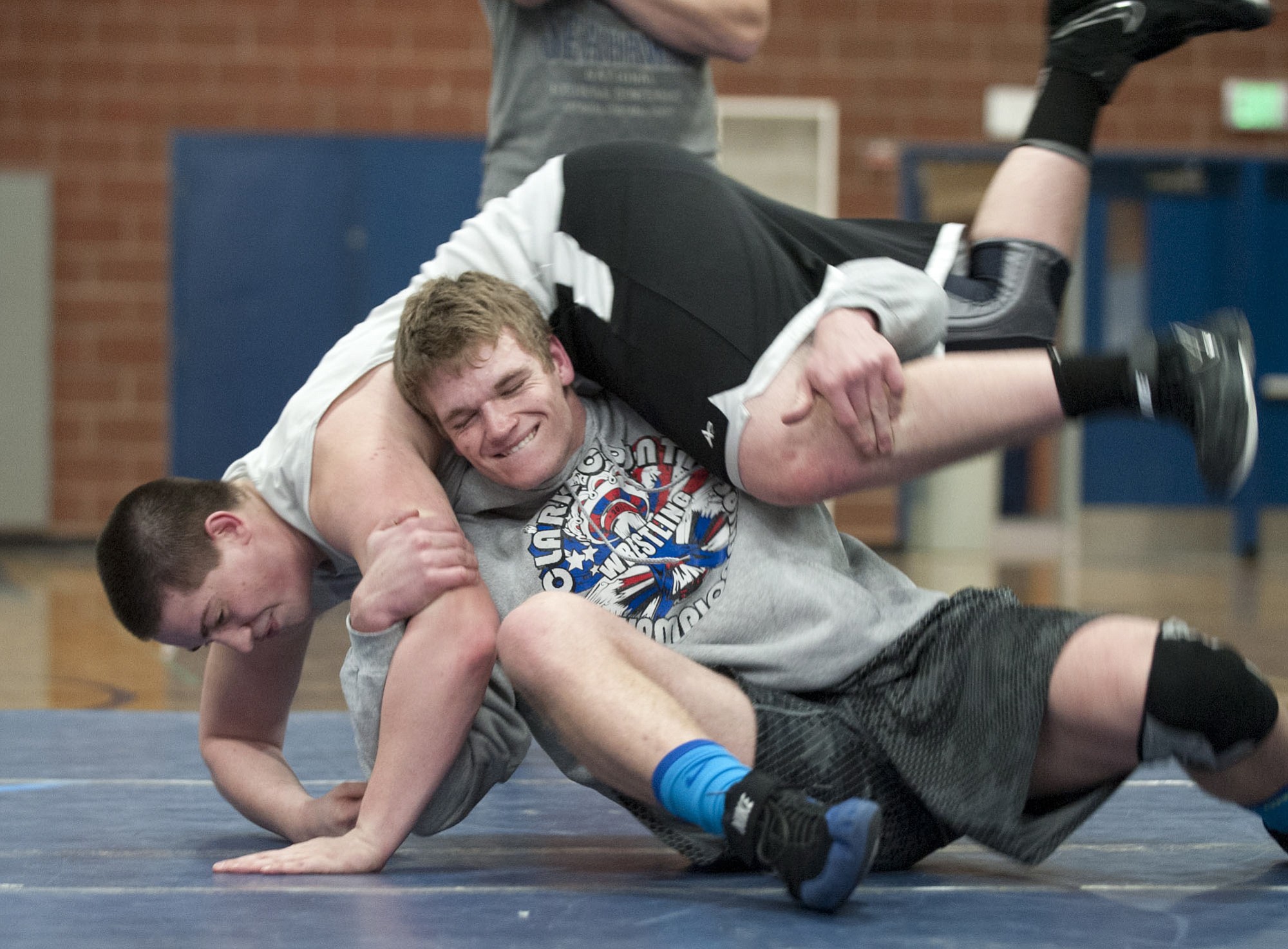 After taking last season off, Hockinson's Cameron Loos returned to win a regional title and has sights set on a state wrestling title.