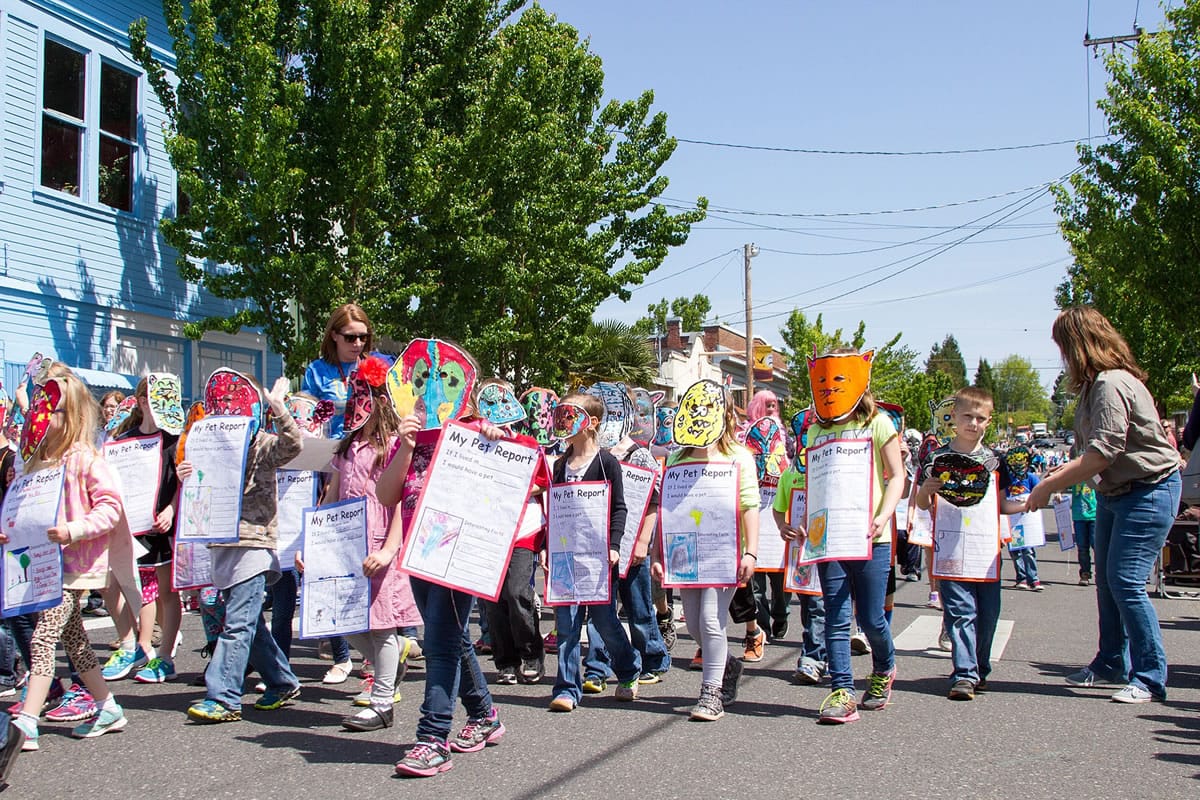Ridgefield: Union Elementary School first-graders studied different pets from around the world as part of the school's second annual Culture Day Parade on May 1.