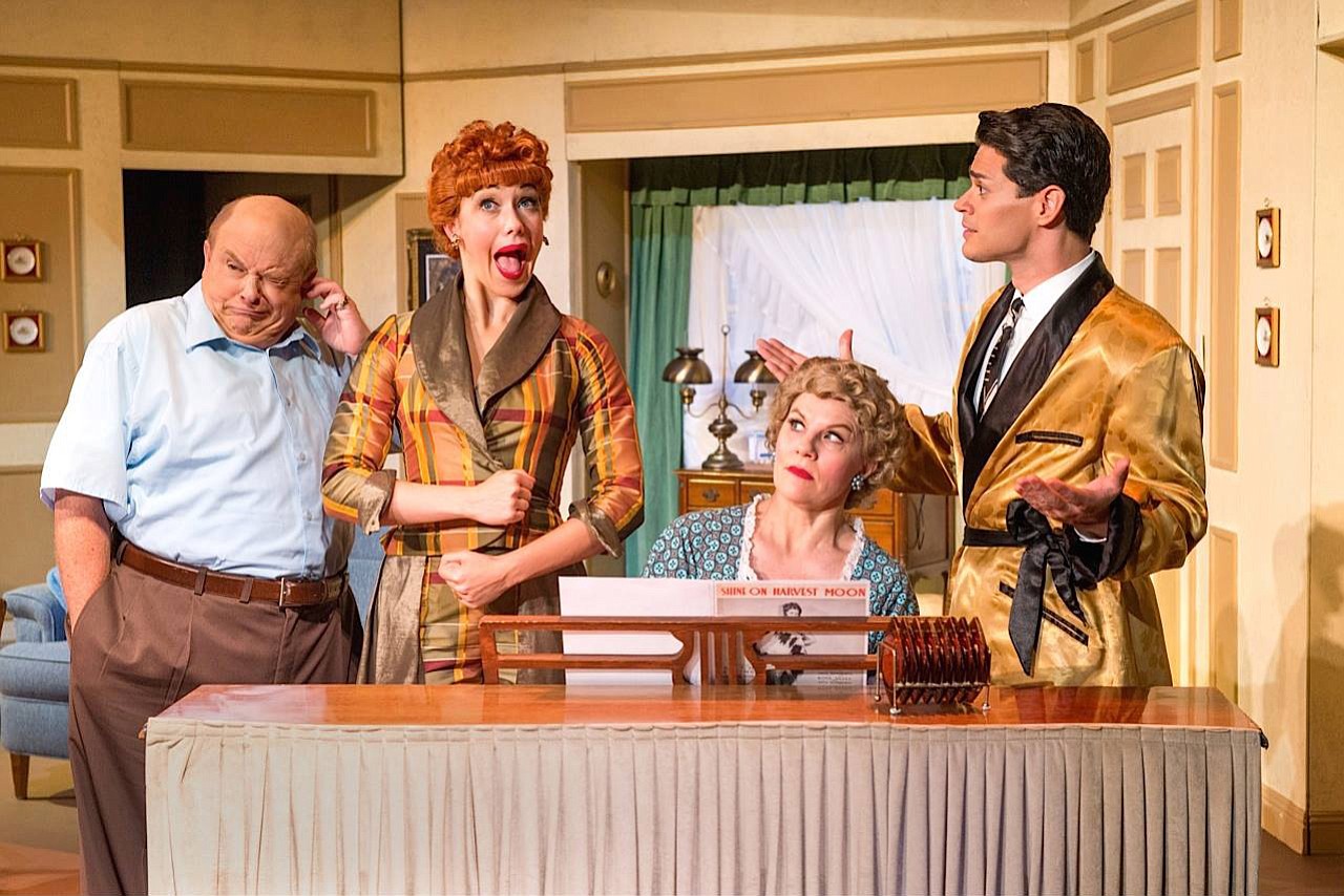 Kevin Remington, Thea Brooks, Lori Hammel and Euriamis Losada star in 'I Love Lucy Live on Stage' April 7-12 at the Keller Auditorium in Portland.