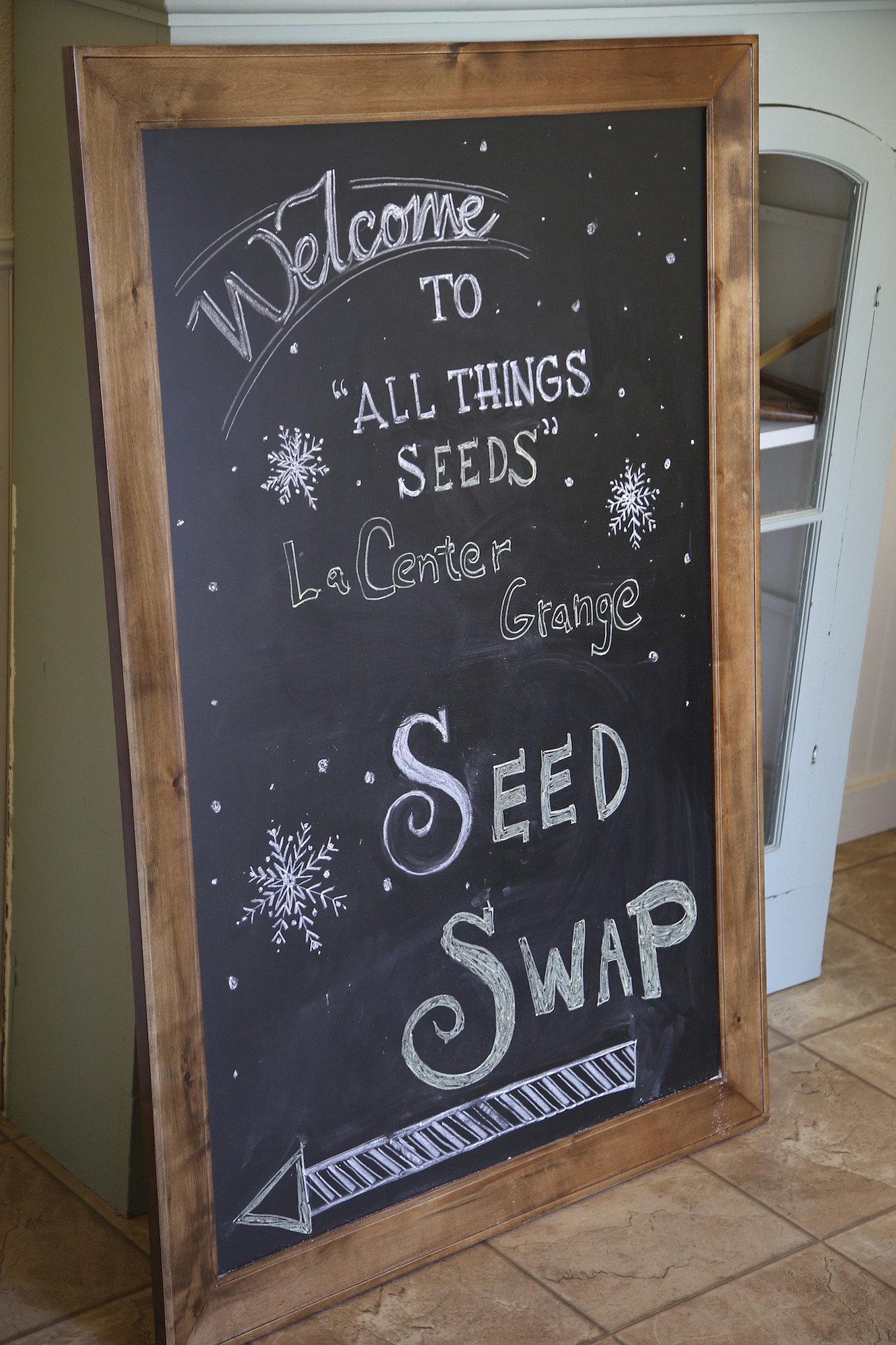 The Great Clark County Seed Swap, in its first year, collected more than a million seeds to hand out and exchange Saturday with local gardeners at the La Center Grange.
