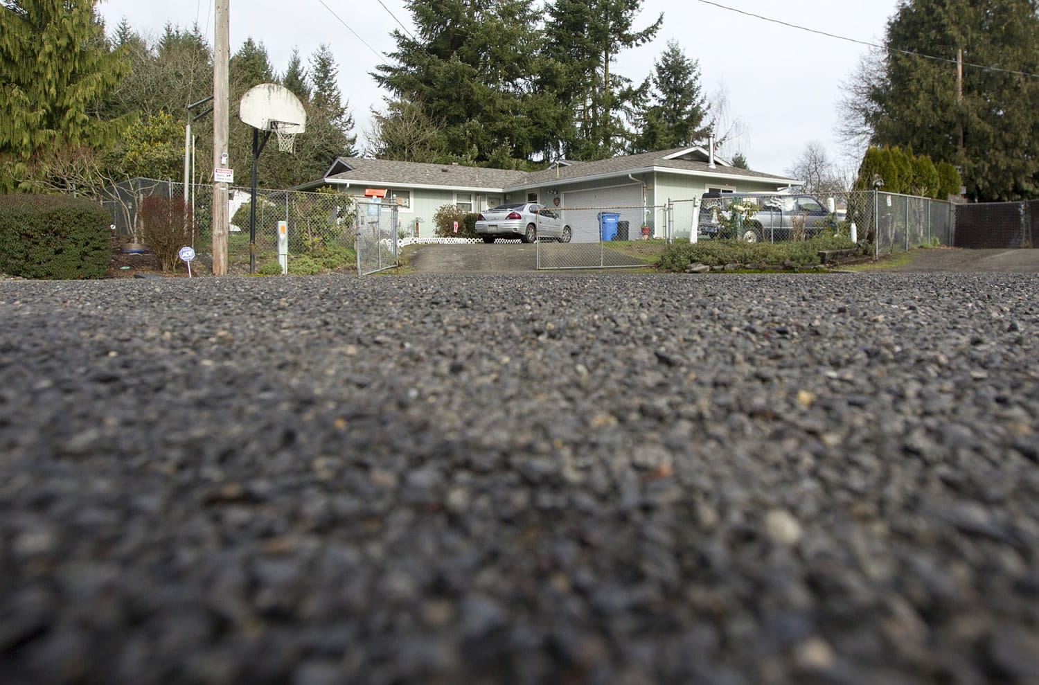 Residents on a segment of Northeast 89th Avenue in the Sunnyside neighborhood are frustrated with Clark County leaving their road unfinished after beginning repairs in August.