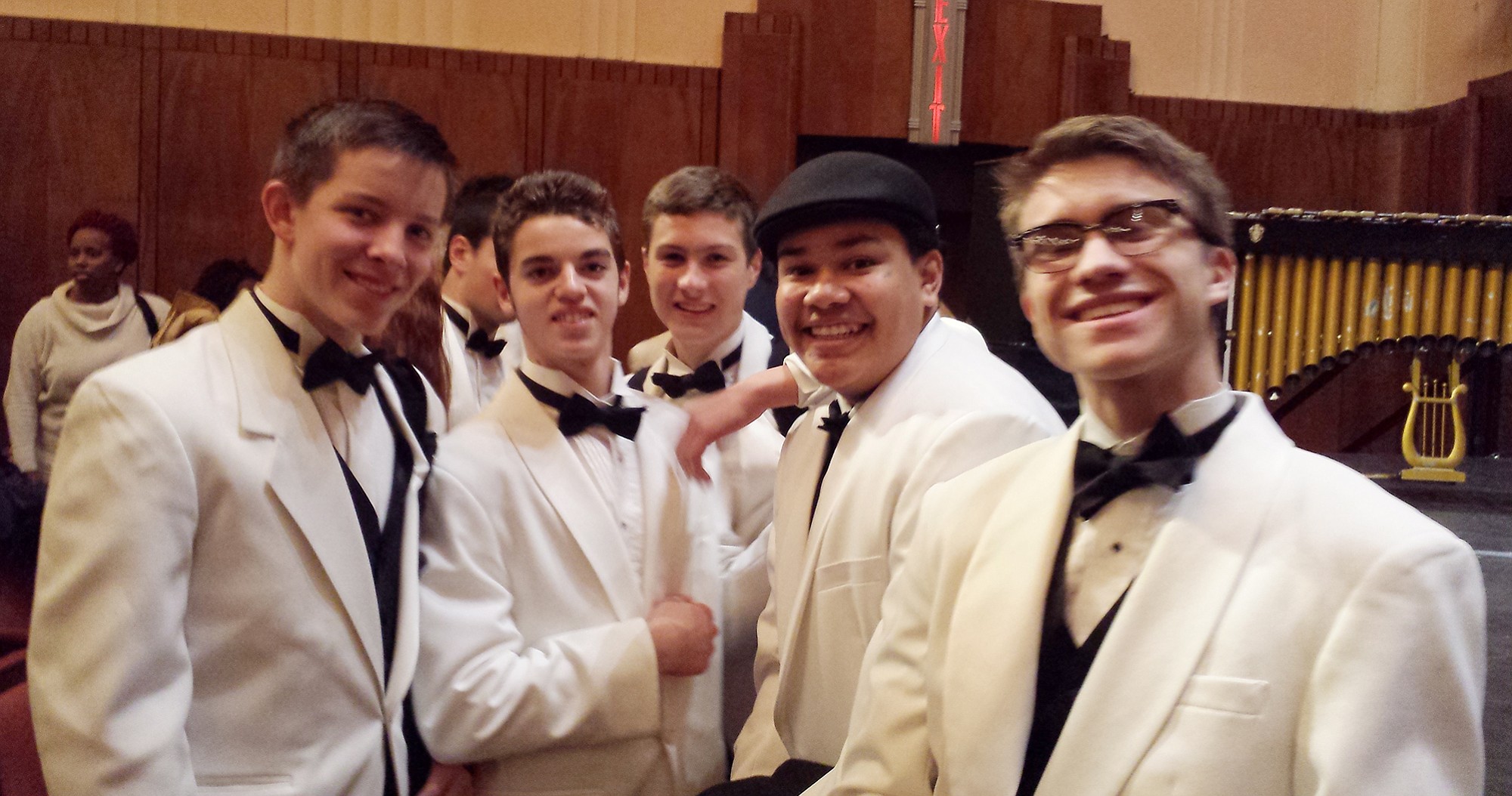 Battle Ground: Members of the Pacific Crest Jazz Orchestra, which recently won first place at both the Charles Mingus Jazz Festival in New York, and the Jazz Forward Big Band competition at Portland State University.