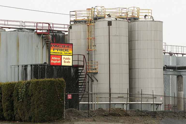 Albina fuel tanks in west Vancouver have been the subject of odor complaints.