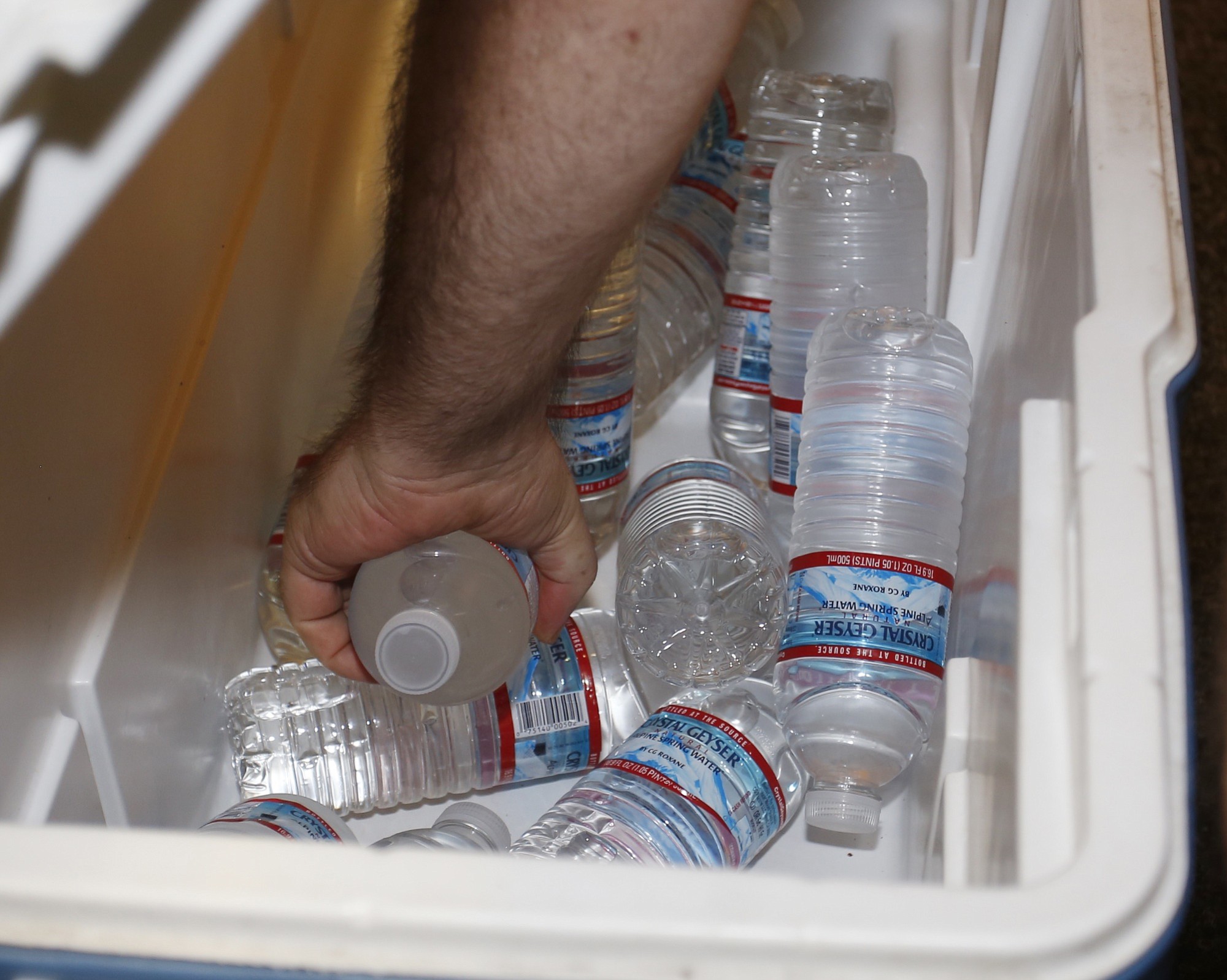 Concerned about people living on the streets during the heat wave, Share is trying to get bottled water to as many people as they can to stave off heat-related illness.