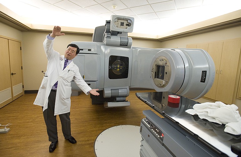 Dr. C. R. Kim, Medical Director of Radiation Oncology at PeaceHealth's St.
