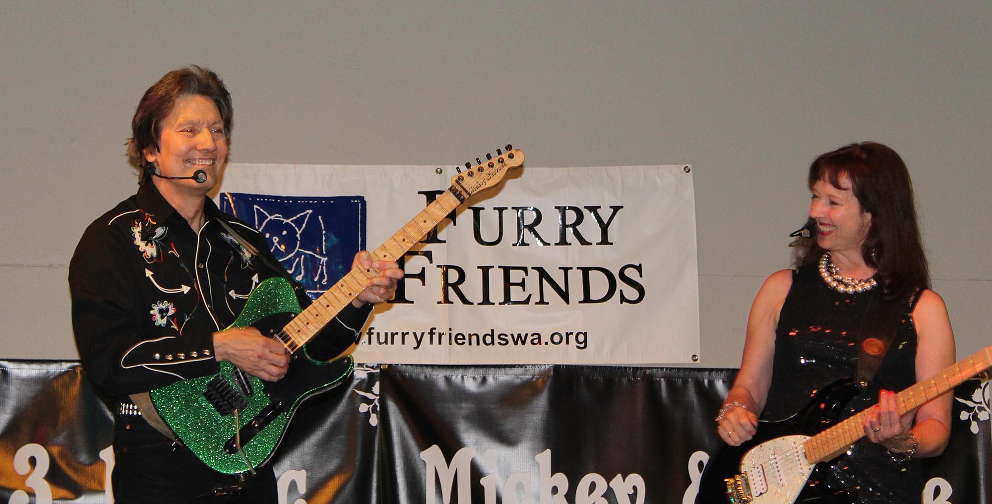 Esther Short: Mickey and Diane perform at a fundraiser for Furry Friends, where the nonprofit raised $1,241 for  a new halfway home for kittens.