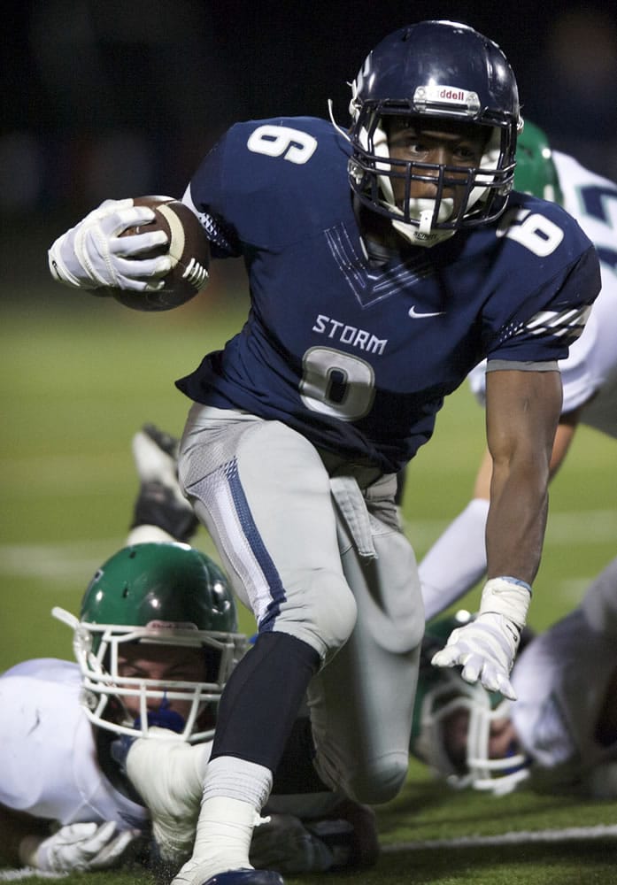 Skyview's Josh Emmy rushed for a game-high 116 yards, including a 40-yard touchdown run in the second quarter.