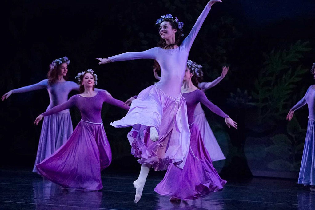 Annie Garcia of Camas dances with the Portland Ballet.