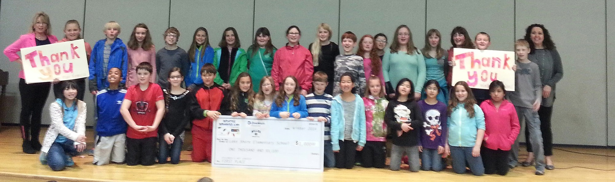 West Vancouver: Erin Stromme's fifth-grade class earned a $1,000 award to enhance the resources of Lake Shore Elementary School's art department by winning the 22nd annual Winter Wonderland Children's Art Contest.