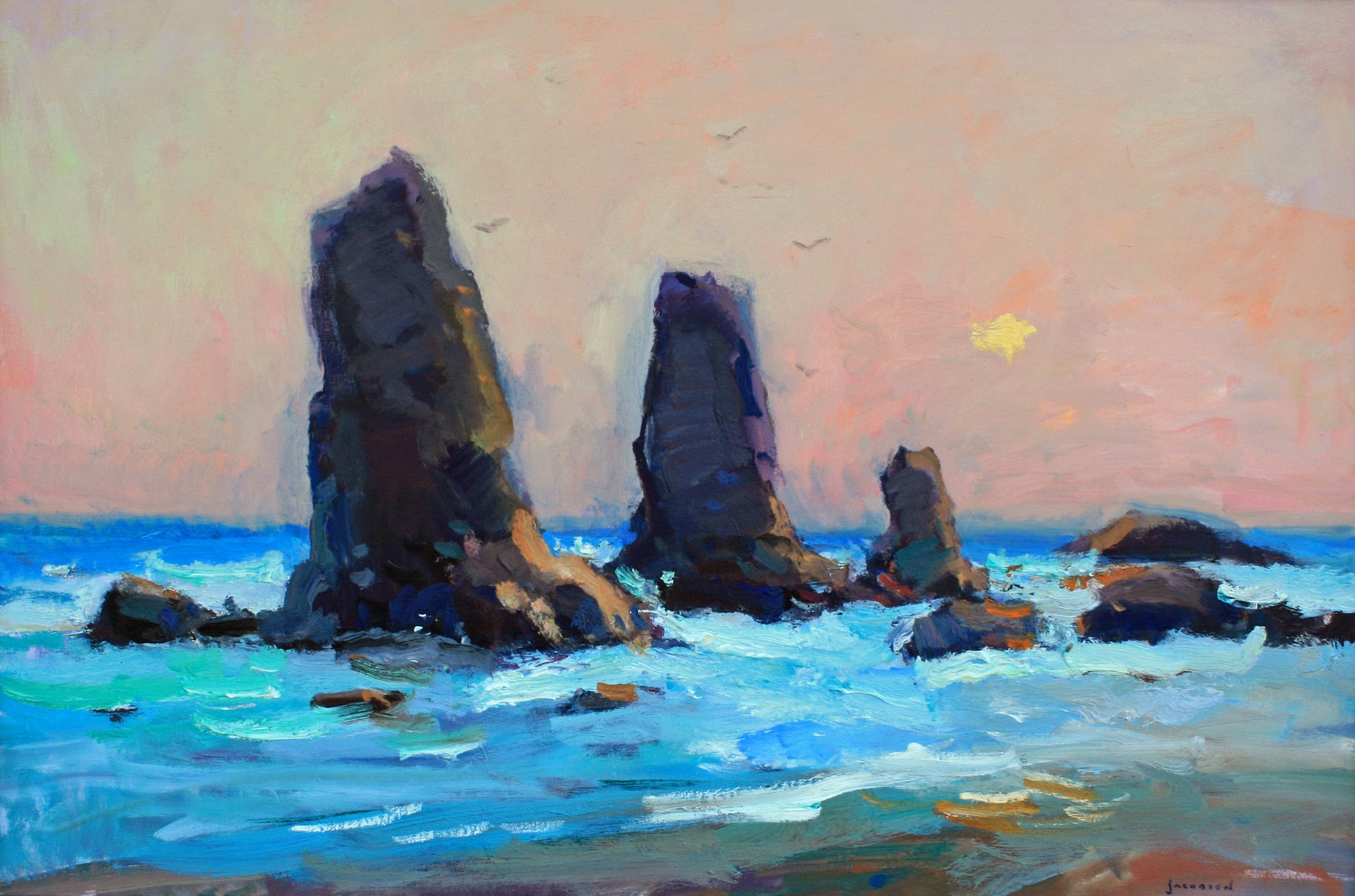 Plein air painter Eric Jacobsen presents his solo show &quot;Color and Light&quot; June 5 through July 31, 2015 at Art on the Boulevard in Vancouver.