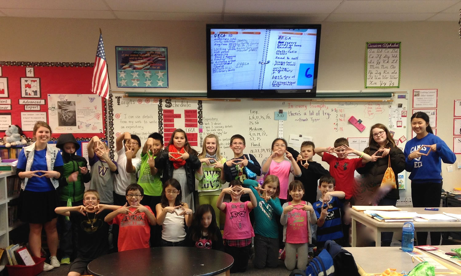 Camas: Two Camas High School students taught Prune Hill Elementary fourth-graders about financial literacy for the past three months.