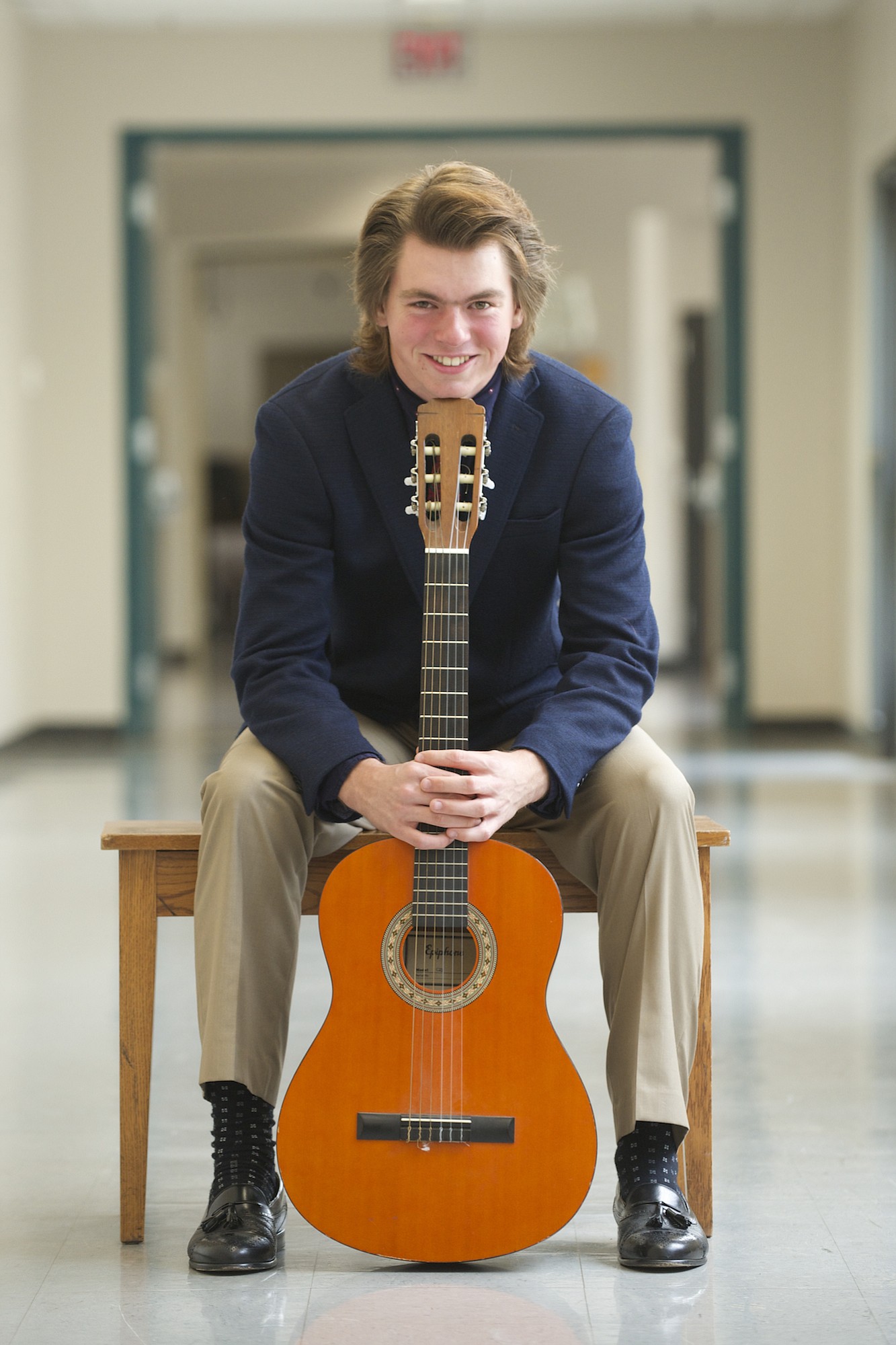 Blake Johnston from La Center High School is a stellar student and musician.