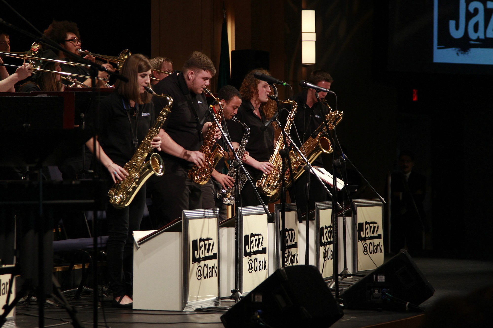 Clark College hosts its 53rd annual jazz festival, featuring school bands from around the area.