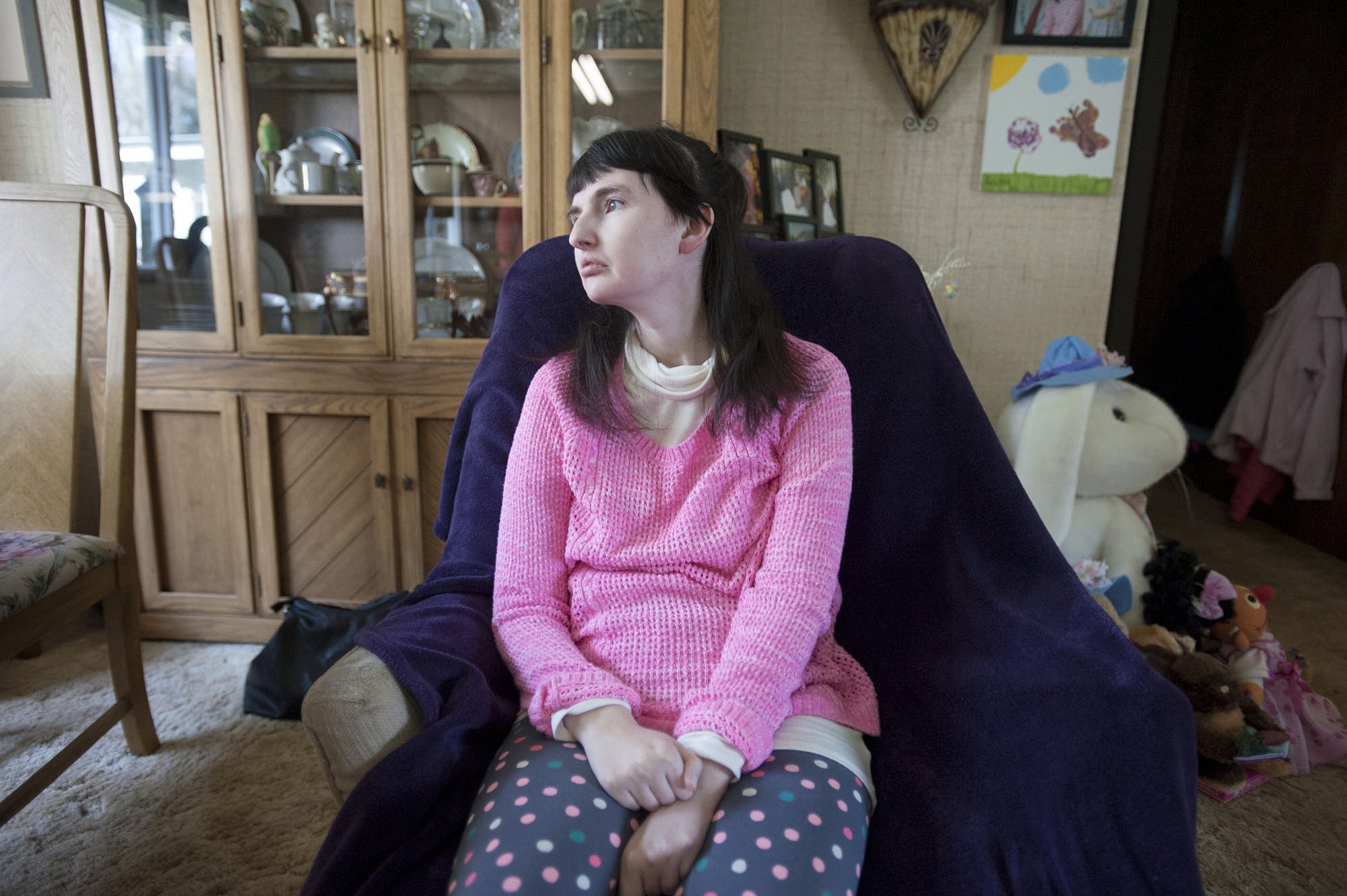 Courtney Lightheart, 26, of Washougal suffers from Rett Syndrome.