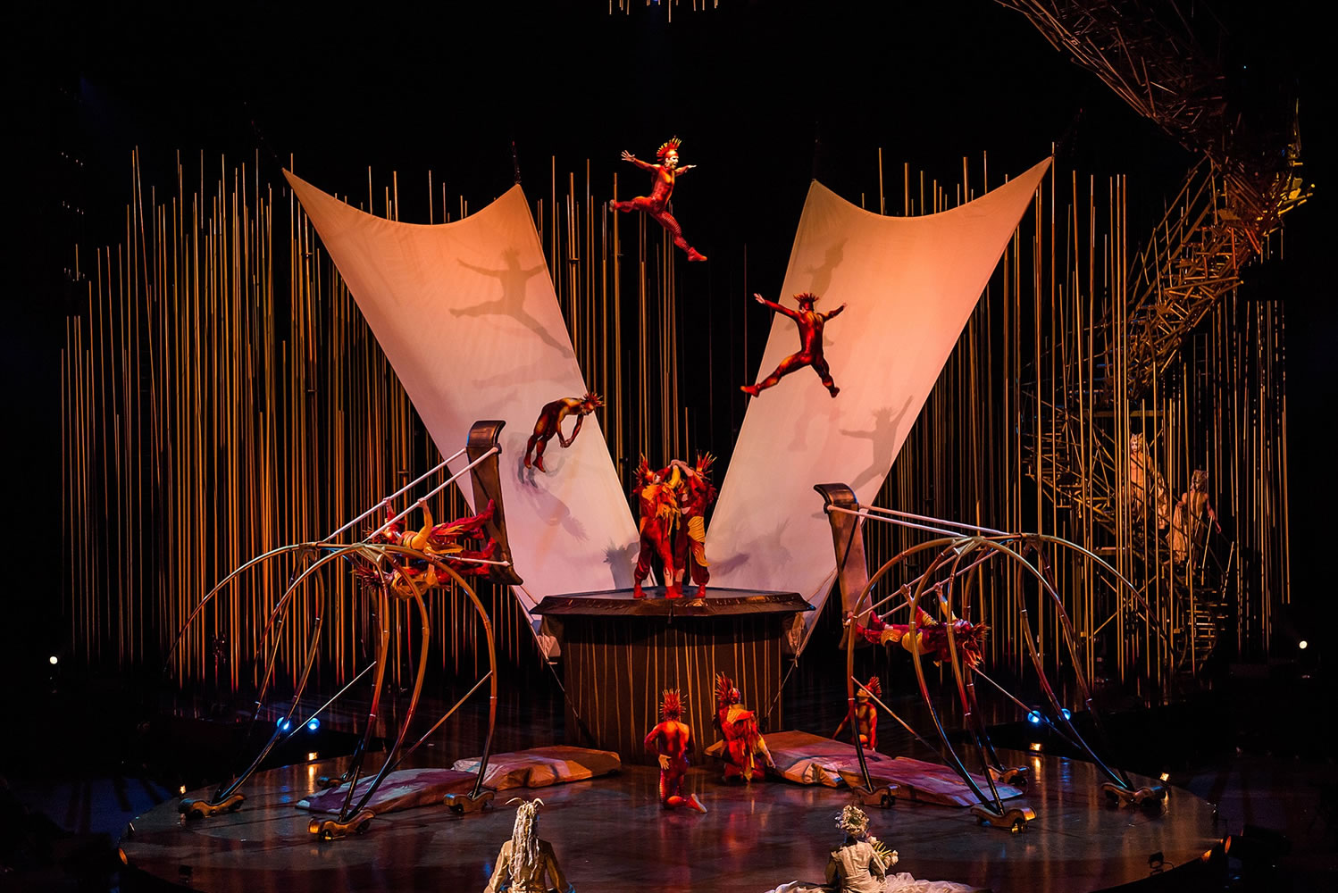 Cirque Du Soleil presents ?Varekai? May 6-10, 2015 at the Veterans Memorial Coliseum in Portland.
