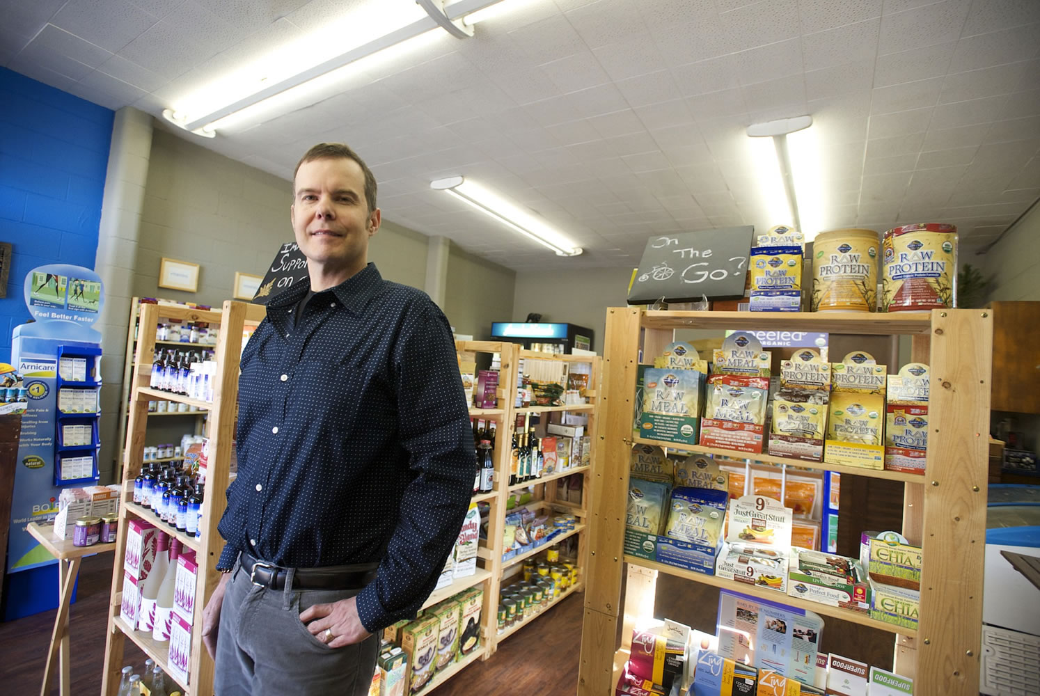 Chris Read, owner of Arnada Naturals, is celebrating the five-year anniversary of his store in the Uptown business district.