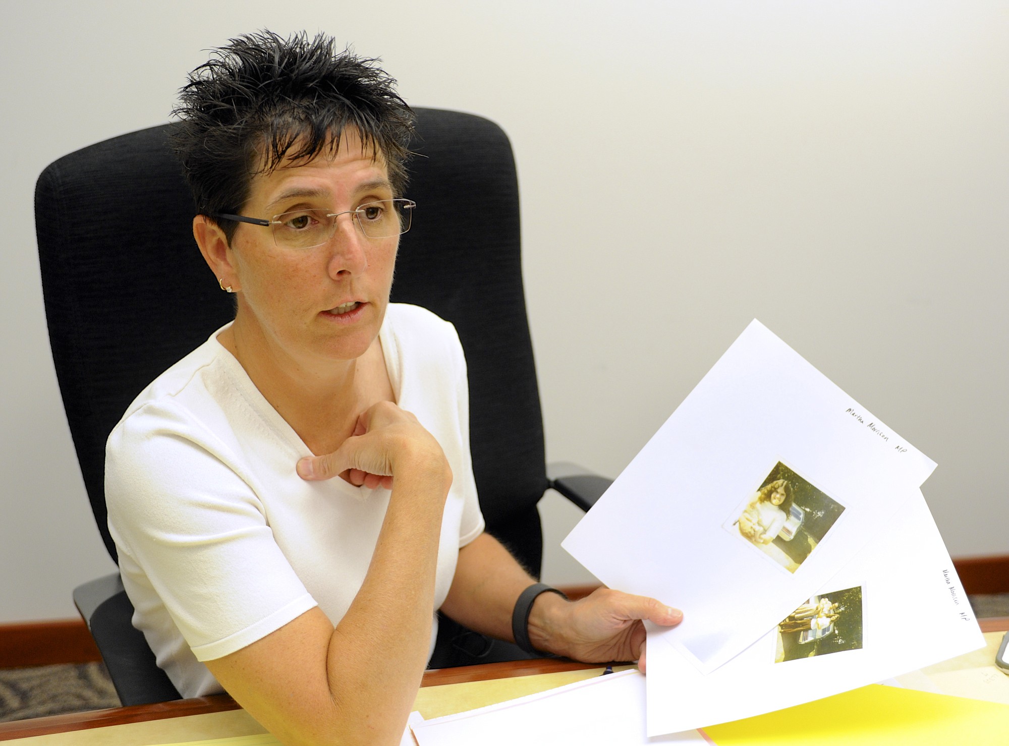 Nikki Costa, the operations manager at the Clark County Office of the Medical Examiner, detailed eight years worth of work it took to identify remains found in October 1974.