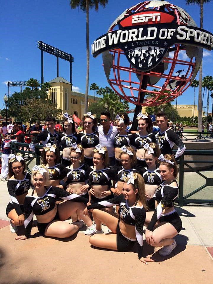 Clark County: The Thunder Elite Cheerleading Gym team competed in The Summit in Orlando.