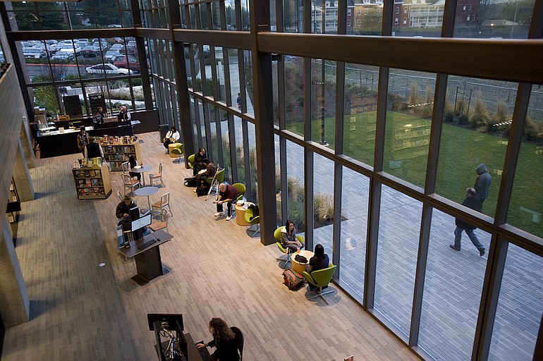 It can be a cold, cash-driven world outside, but the new Vancouver Community Library is a warm place of learning for people of all ages, including those who want free computer classes and help finding a job.